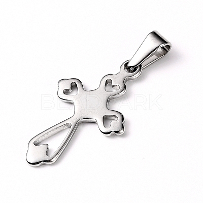 Tarnish Resistant 304 Stainless Steel Pendants STAS-L210-14P-1