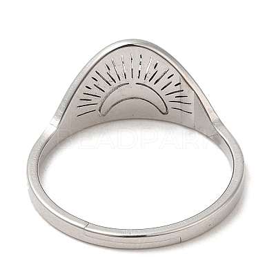 Non-Tarnish 304 Stainless Steel Adjustable Rings RJEW-K245-54P-1