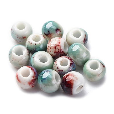 Handmade Porcelain Beads PORC-D300-A08-1