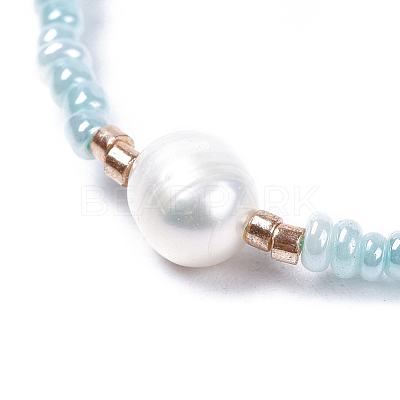 Adjustable Nylon Thread Braided Beads Bracelets BJEW-JB04375-05-1