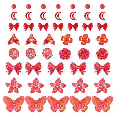 DIY Resin Beads & Pendants Jeweley Making Finding Kits RESI-TAC0011-78A-1