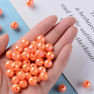 Opaque Acrylic Beads MACR-S370-D10mm-A11-1