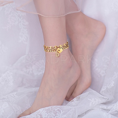 Anklets Sets AJEW-AN00383-01-1