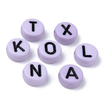 Opaque Acrylic Beads MACR-S273-50C-1
