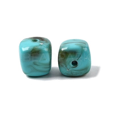 Opaque Acrylic Beads X-OACR-D320-01P-1