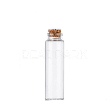 Glass Empty Wishing Bottle LS-PW-WG17389-08-1