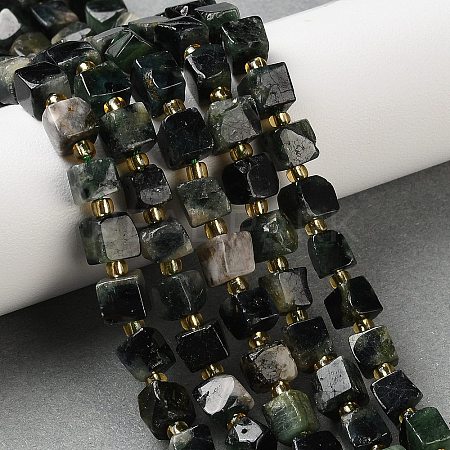 Natural Emerald Beads Strands G-G053-B22-02-1