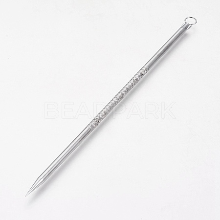 Stainless Steel Acne Needle TOOL-WH0095-03-1
