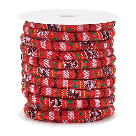 10M Ethnic Style Nylon Braided String NWIR-BC0001-02B-1