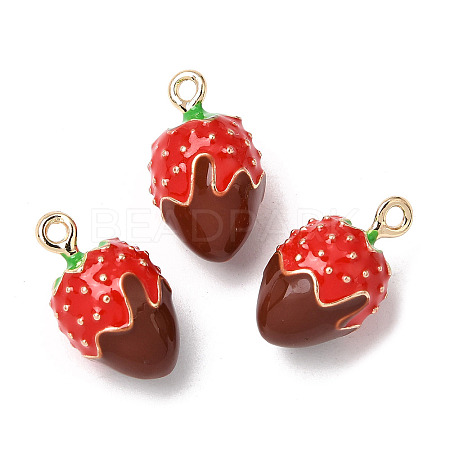 Alloy Enamel Pendants X-PALLOY-T094-04C-05-1