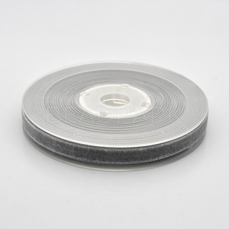 Polyester Velvet Ribbon for Gift Packing and Festival Decoration SRIB-M001-10mm-017-1