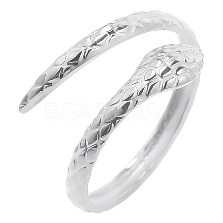 304 Stainless Steel Adjustable Snake Ring XG0209-1-1