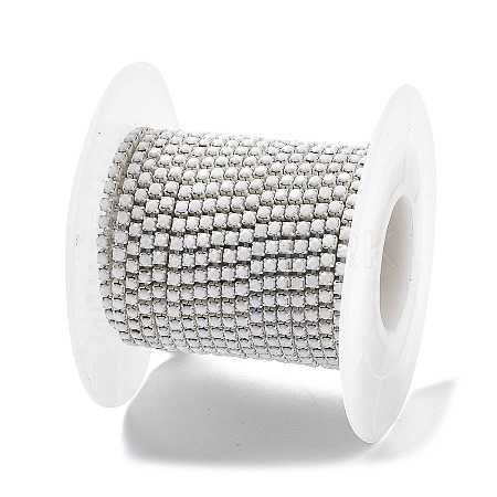 Iron Rhinestone Glass Cup Chain CH-U001-01S-1