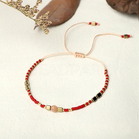 Bohemian Style Handmade Braided Friendship Bracelet for Women ST9557217-1