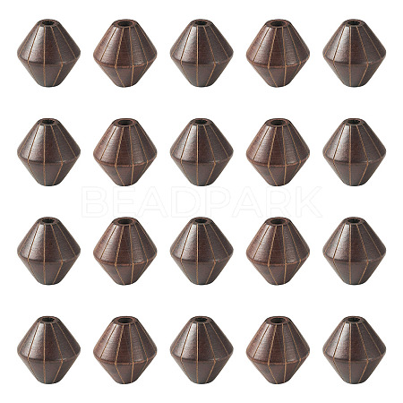 Wood European Beads WOOD-TA0003-09A-1
