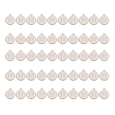 Golden Plated Alloy Charms ENAM-SZ0001-25A-N-1