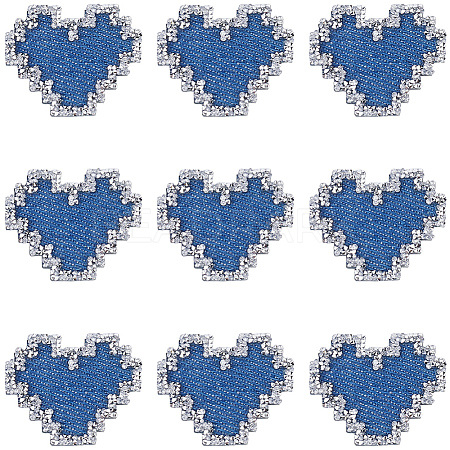 12Pcs Hotfix Glass Rhinestone DIY-CY0003-30B-1