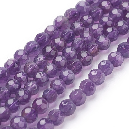Natural Amethyst Beads Strands L-G-C073-6mm-3-1