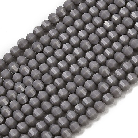 Opaque Glass Beads Strands GLAA-G125-01C-05-1