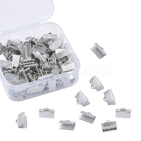 Iron Ribbon Crimp Ends IFIN-YW0001-13P-LF-1