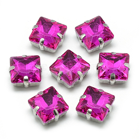 Sew on Rhinestone RGLA-T037-8x8mm-10-1