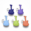 201 Stainless Steel Enamel Charms STAS-N088-15-2