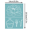 Self-Adhesive Silk Screen Printing Stencil DIY-WH0173-012-2