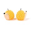 Autumn Theme Opaque Resin Pendants RESI-T028-78-2