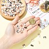100Pcs Cat & Fish Resin Cabochons MRMJ-CJ0001-40-5