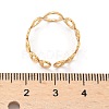 Ion Plating(IP) Adjustable 304 Stainless Steel Finger Rings RJEW-L102-05G-4