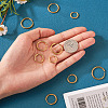 10Pcs 5 Size 316L Surgical Stainless Steel Huggie Hoop Earrings for Girl Women EJEW-TA0001-10-5