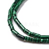 Synthetic Malachite Beads Strands G-M389-17-4