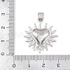 Brass Pendants KK-G540-01P-3