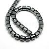 Grade AA Non-magnetic Synthetic Hematite Column Beads Strands G-F161-06E-2