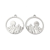 Non-Tarnish 304 Stainless Steel Pendants STAS-L268-010P-1