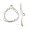 Brass Toggle Clasps KK-A223-04P-2