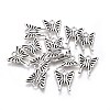 Tibetan Style Alloy Butterfly Charms TIBEP-17627-AS-RS-1