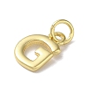 Rack Plating Brass Charms KK-P245-06G-G-2