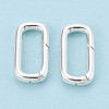 Brass Spring Gate Rings KK-WH20009-01S-A-1