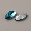Glass Rhinestone Cabochons RGLA-WH0001-08H-1