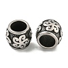 316 Surgical Stainless Steel European Beads STAS-Q326-01AS-05-2