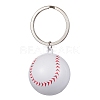 ABS Plastic Sports Ball Theme Pendants Keychains KEYC-JKC00659-05-1