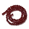 Transparent Electroplate Glass Beads Strands EGLA-A039-T2mm-A27-2