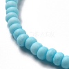 Handmade Frosted Porcelain Beads PORC-E017-01N-3