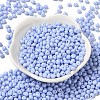 6/0 Opaque Baking Paint Glass Seed Beads SEED-M012-02A-08-2