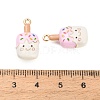 Alloy Enamel Pendants AL-CBAC5EF-07G-03-3