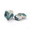Handmade Porcelain Beads Strands PORC-L033-016-4