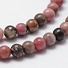 Natural Rhodonite Beads Strands X-G-D840-59-8mm-3