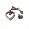 Tibetan Style Alloy Toggle Clasps X-RLF5027Y-1