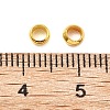 Brass Crimp Beads KK-S509-01G-06-3